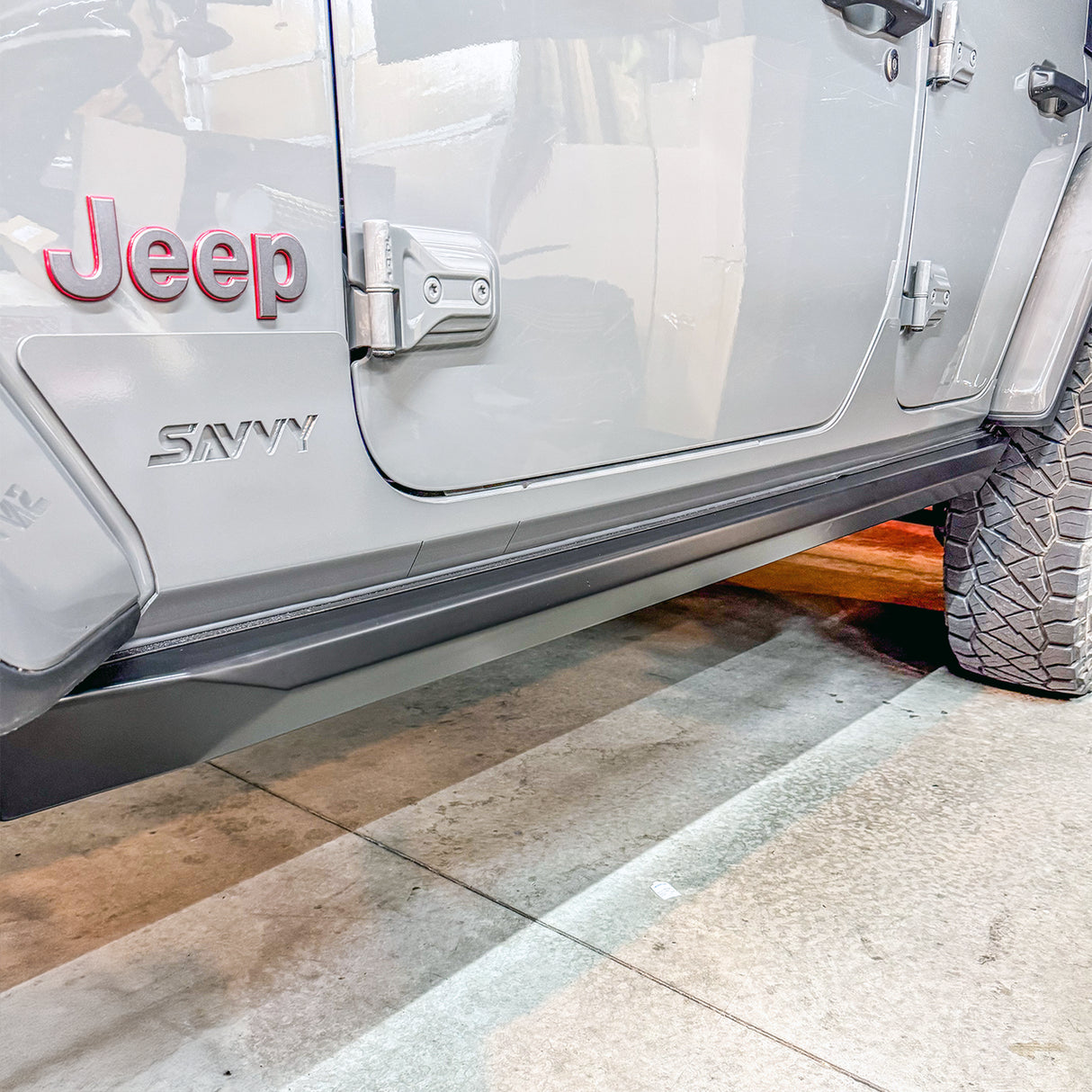 JEEP JLU ROCKER TRIM KIT