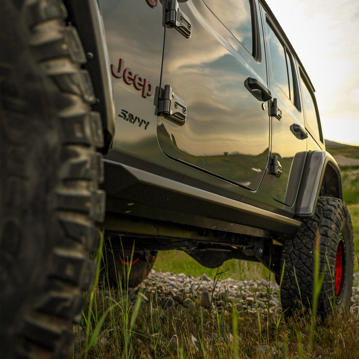 JEEP JLU ROCKER TRIM KIT