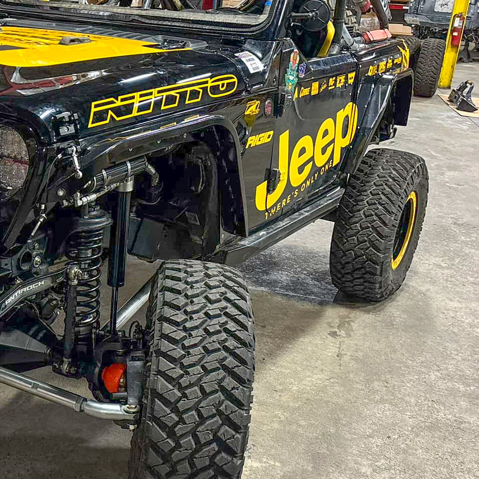 JEEP JL (2 DOOR) SAVVY KRAWLER LITE SLIDERS (WELD ON)