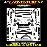 Rock Krawler 4.5" Adventure - X2 COILOVER Long-Arm Suspension System for Jeep Gladiator JT (Diesel Models)