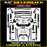 Rock Krawler 4.5" Silverback COILOVER Long-Arm Suspension System for Jeep Gladiator JT (Gas Models)