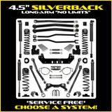 Rock Krawler 4.5" Silverback "No Limits" Long-Arm Suspension System for Jeep Gladiator (Gas Models)