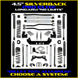 Rock Krawler 4.5" Silverback PRO ELITE "No Limits" Long-Arm Suspension System for Jeep Gladiator (Gas Models)