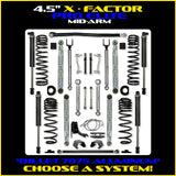 Rock Krawler 4.5" X-Factor PRO ELITE Mid-Arm Suspension System for Jeep Gladiator JT (Gas Models)
