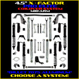 Rock Krawler 4.5" X-Factor PRO ELITE COILOVER Mid-Arm Suspension System for Jeep Gladiator JT (Gas Models)