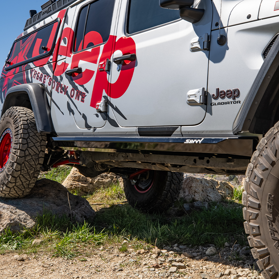 JEEP JT GLADIATOR SAVVY KRAWLER LITE SLIDERS (WELD ON)