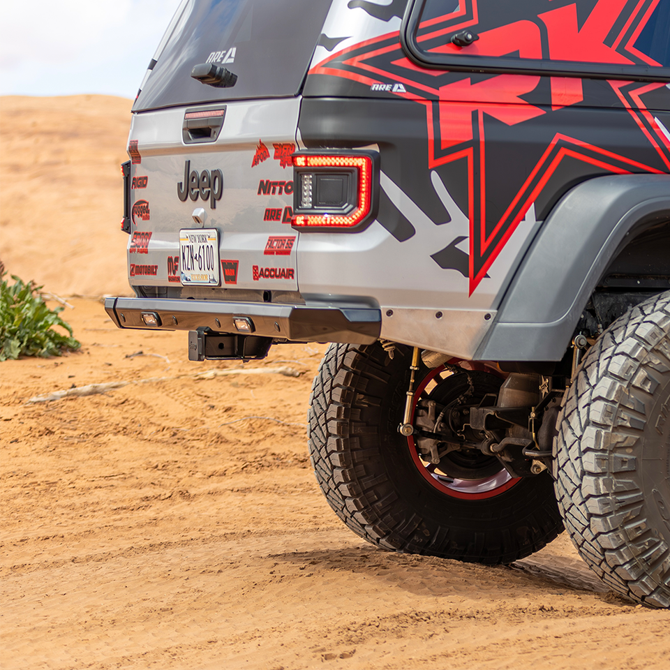 JEEP JT GLADIATOR SAVVY LEGACY ALUMINUM REAR BUMPER (OG HIGH CLEARANCE TRIM)
