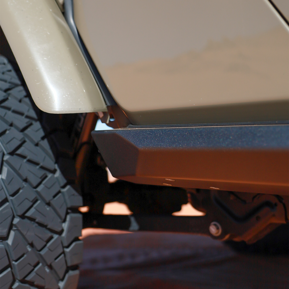 JEEP JT GLADIATOR SAVVY KRAWLER LITE SLIDERS (WELD ON)