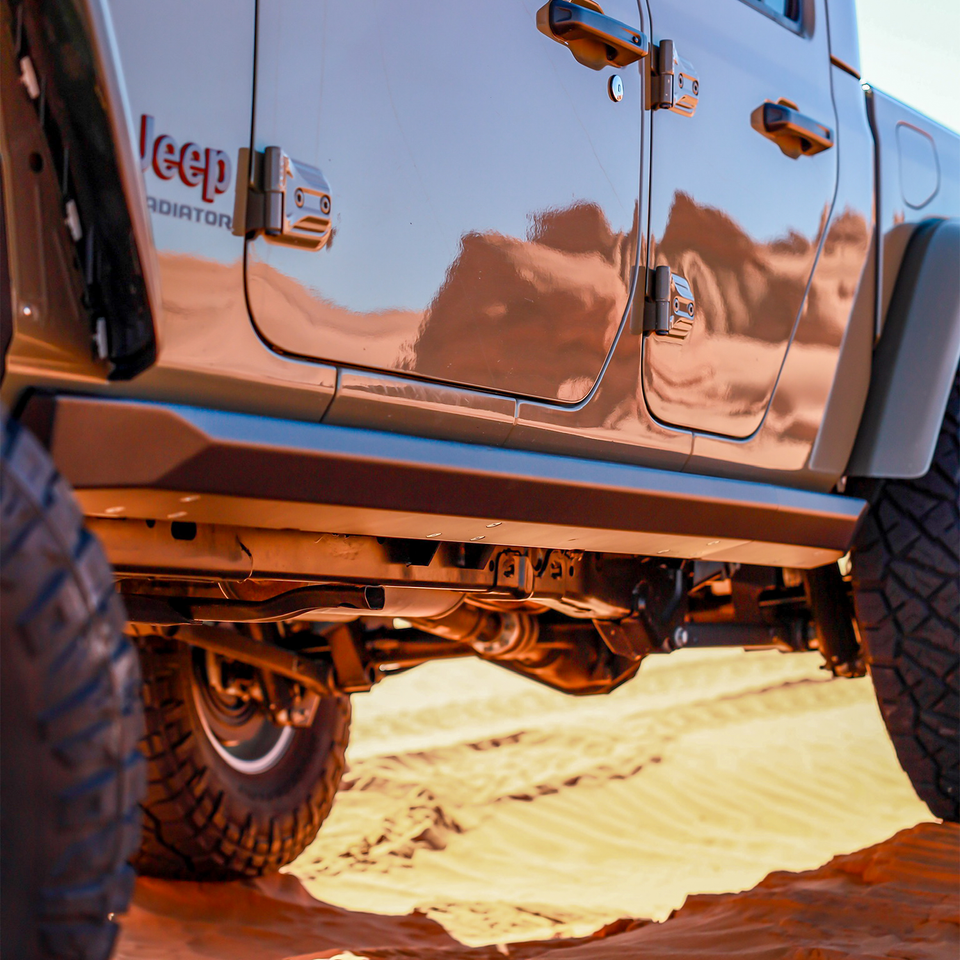 JEEP JT GLADIATOR SAVVY KRAWLER LITE SLIDERS (WELD ON)