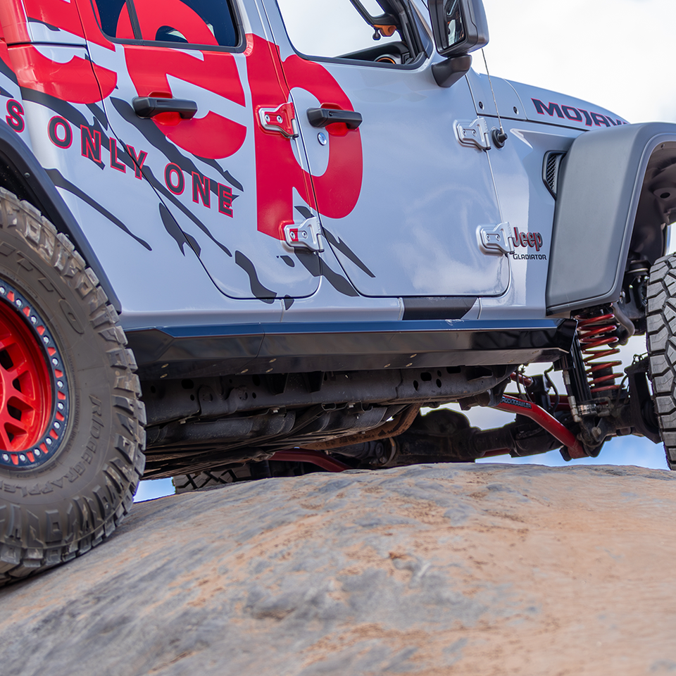 JEEP JT GLADIATOR SAVVY KRAWLER LITE SLIDERS (WELD ON)