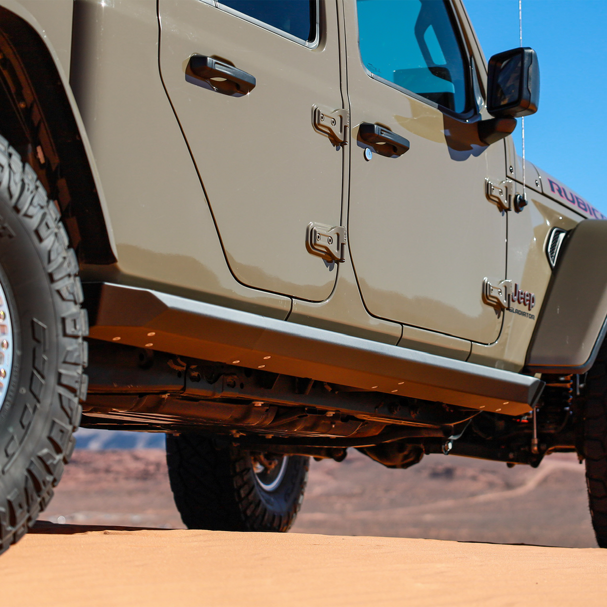 JEEP JT GLADIATOR SAVVY KRAWLER LITE SLIDERS (BOLT ON)