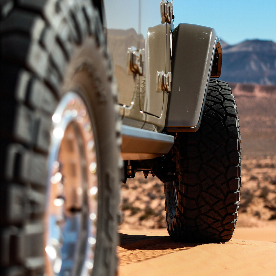 JEEP JT GLADIATOR SAVVY KRAWLER LITE SLIDERS (WELD ON)