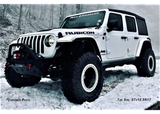 Rock Krawler 3.5" COILOVER X-Factor "No Limits" Mid-Arm Suspension System for Jeep Wrangler JLU (Gas Models)
