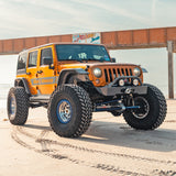 JEEP JK/JKU SAVVY KRAWLER LITE ALUMINUM FRONT BUMPER WITH HOOP
