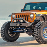 JEEP JK/JKU SAVVY KRAWLER LITE ALUMINUM FRONT BUMPER WITH HOOP