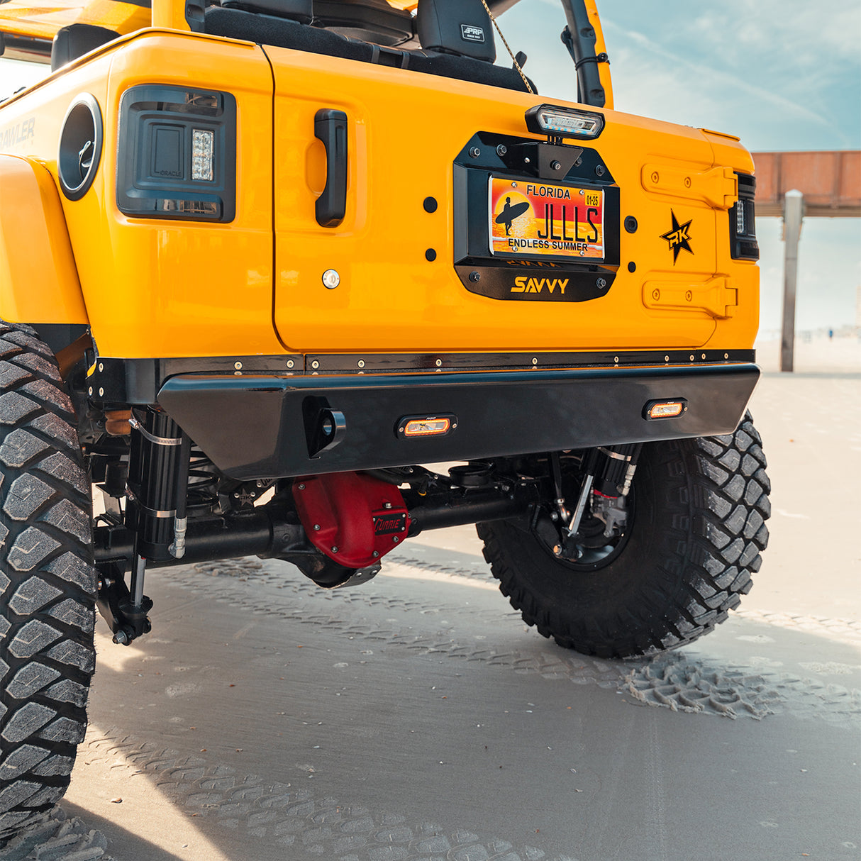 JEEP JL/JLU SAVVY LEGACY 6061 ALUMINUM REAR BUMPER