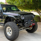 JEEP JL/JLU/JT SAVVY KRAWLER LITE ALUMINUM FRONT BUMPER W/O HOOP