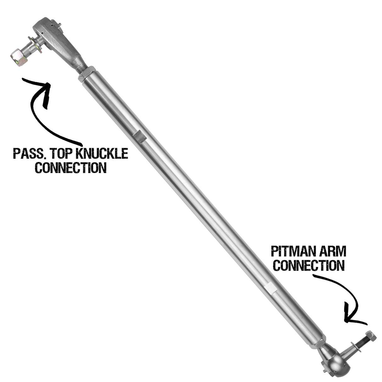 PRO-X Top Mount Drag Link (JK/JKU)
