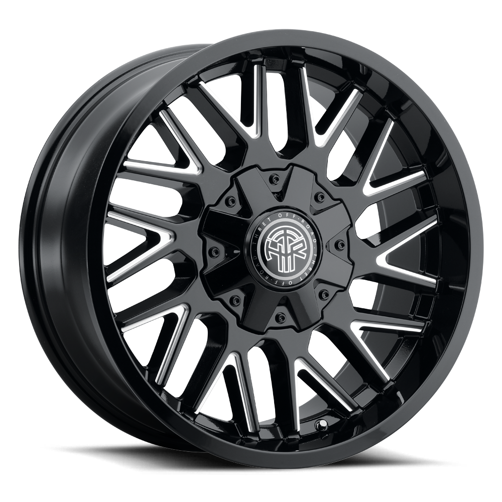 803 Revolver Gloss Black Milled