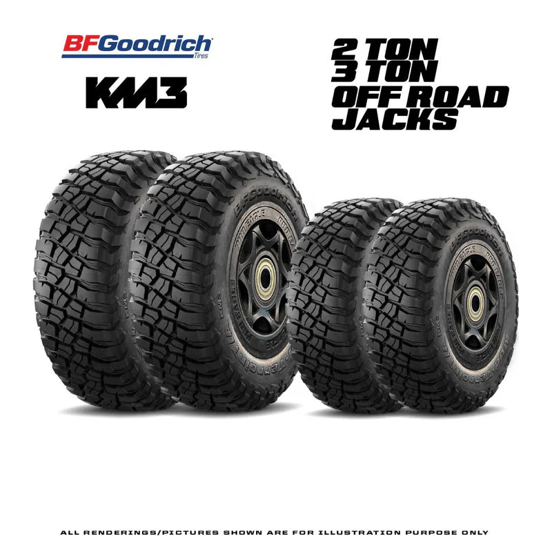 BFGoodrich KM3 Tire Set 6″ & 8″