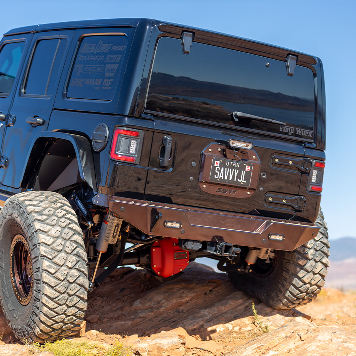 JEEP JL/JLU ALUMINUM REAR TRIM KIT & CORNER GUARDS