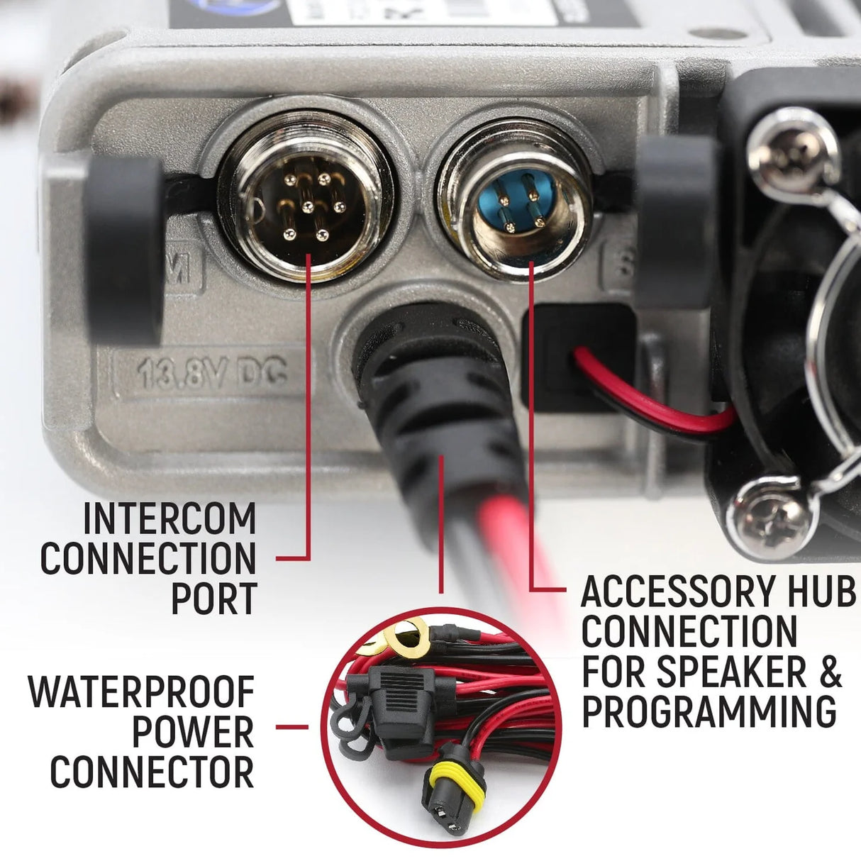 Radio Kit Plus - Rugged G1 GMRS Mobile Radio with External Speaker