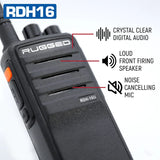 Rugged RDH16 - Business Band Two Way Handheld Radio - Digital and Analog