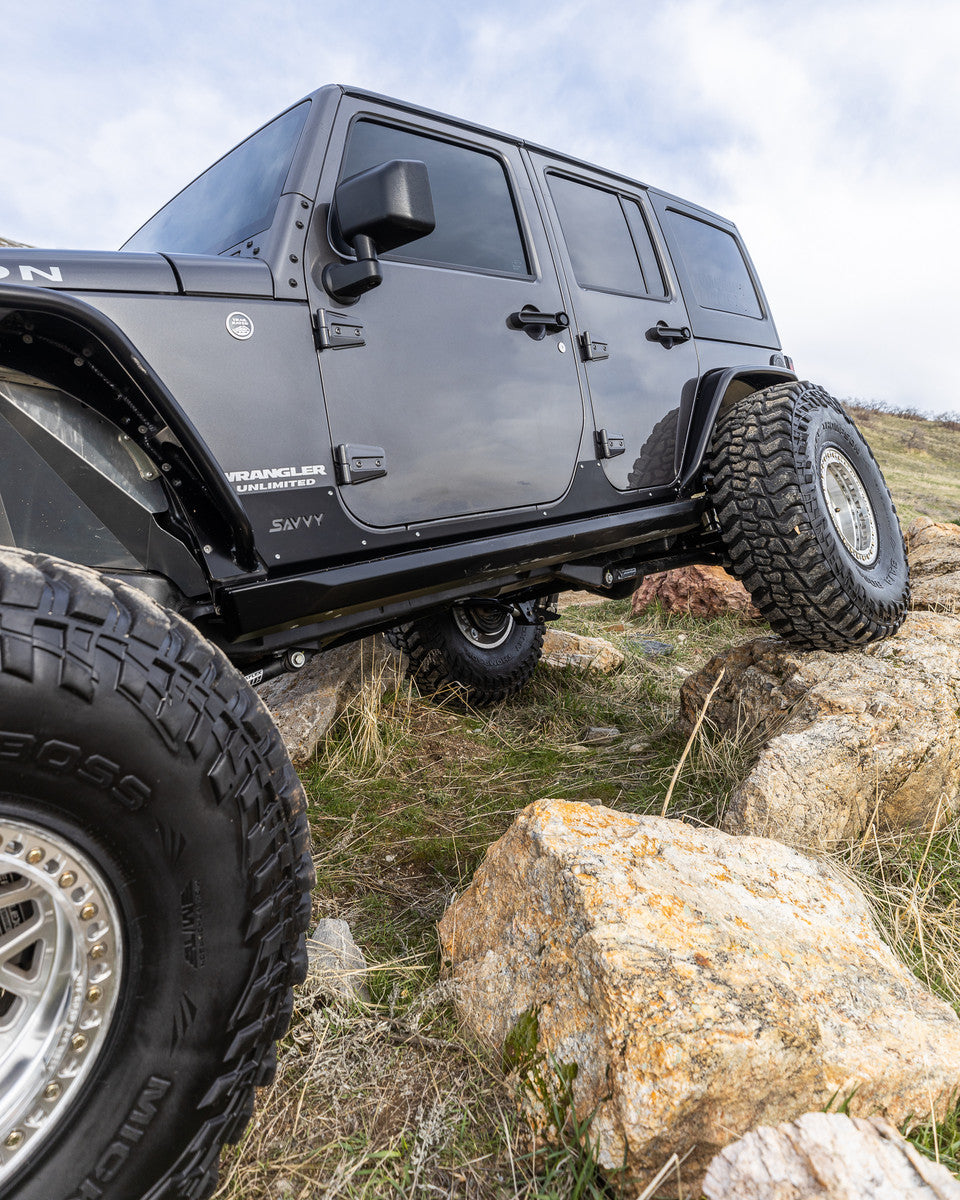 JEEP JKU SAVVY ALUMINUM ROCKER TRIM KIT