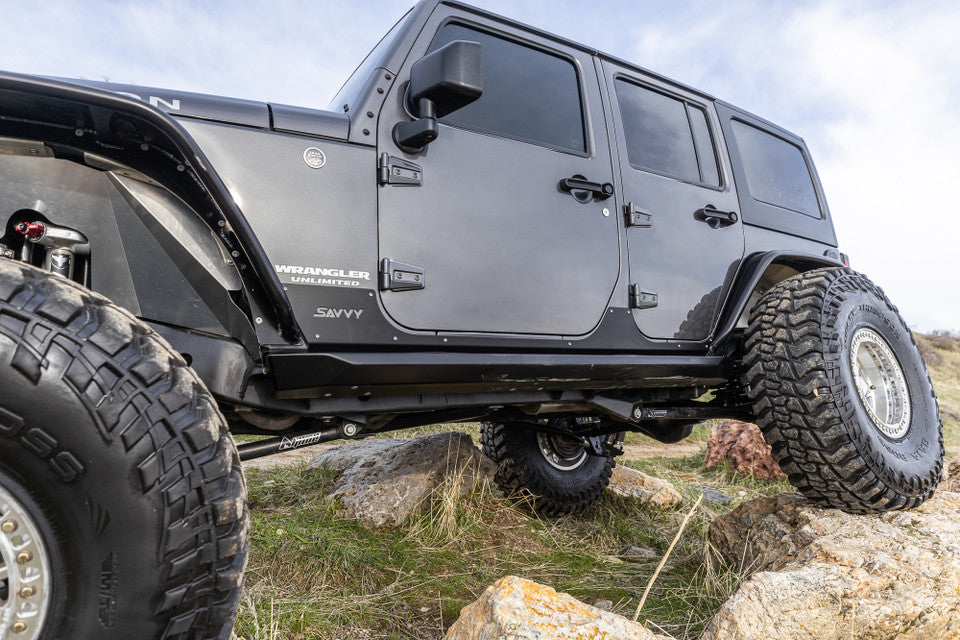 JEEP JKU SAVVY ALUMINUM ROCKER TRIM KIT