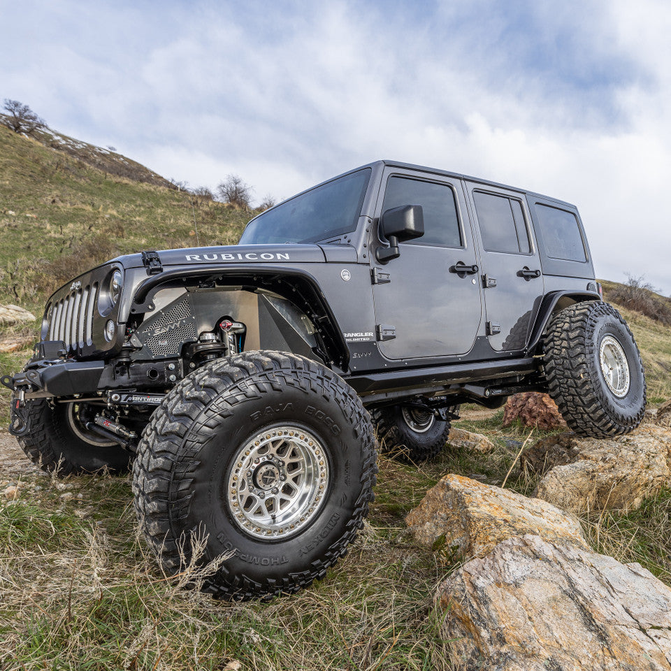 JEEP JKU SAVVY ALUMINUM ROCKER TRIM KIT